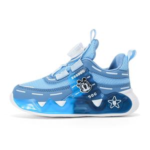 Антискользящие и износостойкие дышащие детские повседневные кроссовки Kids' BOBDOG, синий