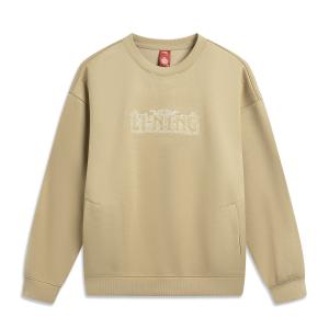 Толстовка Li-Ning Sports Trendy Collection мужская, flower beaver хаки