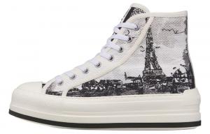 DIOR Кроссовки Walk'n' High Top Skateboard Shoes Women's White