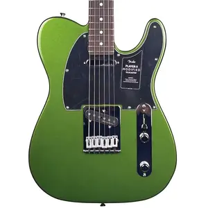 Fender Player II Modified Telecaster, гриф из розового дерева, металлический цвет Harvest Green