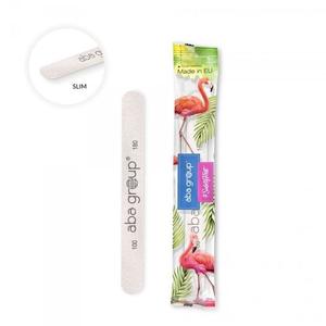 Группа Aba Прямой напильник, серый зебра, тонкий, зернистость 100/180 Безопасная упаковка, aba group