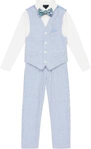 Комплект из 4-х предметов для делового костюма Tommy Hilfiger Boys: рубашка, брюки, жилет и галстук, Regatta Blue