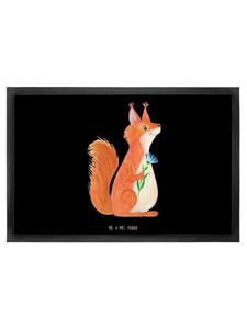 Коврик для ног Mr. & Mrs. Panda, черный