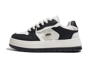 Женские кроссовки для скейтбординга с низким верхом, устойчивые к истиранию и скольжению RENBEN, Black
