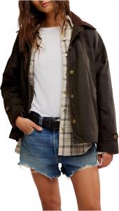 Женская вощеная куртка We The Free Cori Free People, Olive