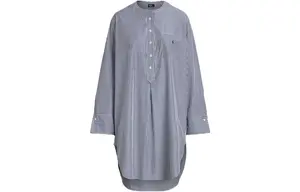 Polo Ralph Lauren Платье с длинными рукавами SS23 женское синее