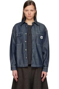 Джинсовая куртка Louis Carhartt Work In Progress, синий