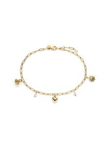 s.Oliver Цепочка на лодыжку Summer Charms в золотом цвете