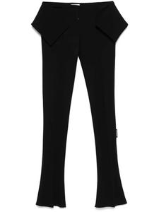 Брюки облегающего кроя Off-White с поясом, черный