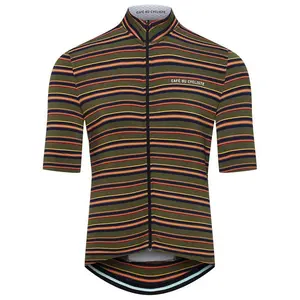 Джерси с коротким рукавом Café Du Cycliste Francine, зеленый