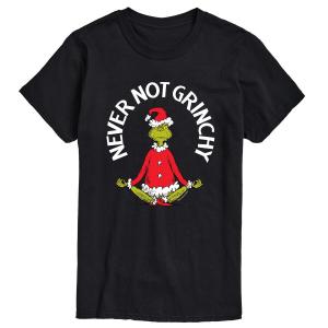 Мужская футболка Доктор Сьюз Гринч "Never Not Grinchy" Licensed Character
