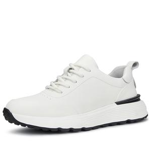 LINSEN Мужские белые кеды низкие, цвет White