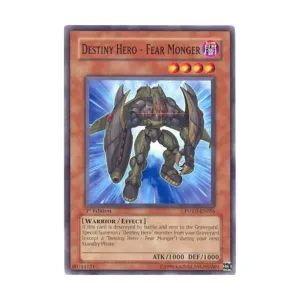 CCG Destiny Hero — Разжигатель страха (Обычный), Yu-Gi-Oh - Power of the Duelist - Singles