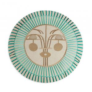 Декоративная подушка Justina Blakeney Ayo Sky, зеленый