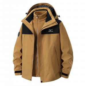 Ветровка унисекс Mizuno, sand желтый