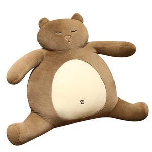 Милые плюшевые игрушки в виде большого медведя, высота 50см/65см MERCONSER, Light Coffee