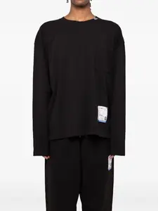 Футболка с длинными рукавами и карманом In･Stru(Men-Tal)., черный