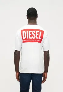 Футболка с принтом Diesel, White