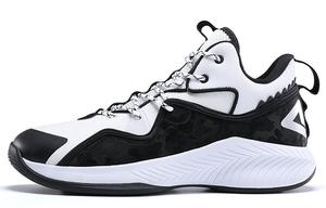 Баскетбольные кроссовки мужские низкие белые/черные Peak