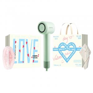 Фен 1600W с отрицательными ионами для ухода за волосами, термостат и быстрая сушка, холодный и горячий воздух, легкий, портативный PH1655 POREE