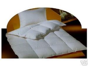 Классическое пуховое одеяло с кассетой 4x6 155x220 см 1260 г 100% новый пух Betten Hofmann