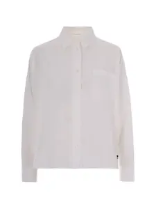 Рубашка с карманом Max Mara, белый