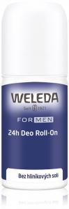 Мужской шариковый дезодорант без алюминия и солей 24 часа. Weleda, 50 мл