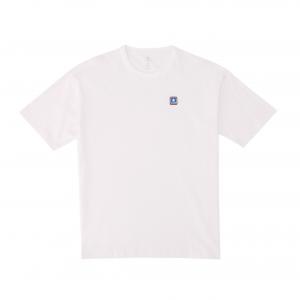 Converse Футболка Unisex White Crew Neck Moderate