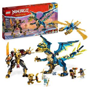 LEGO Ninjago, блоки, Элементальный дракон против меха Императрицы, 71796