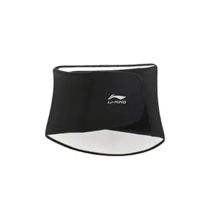 Бандаж для спины polyester взрослый защитный LINING, черный