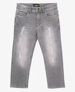 Джинсы для мальчика в стиле distressed размер 4-7 Raw X, черный