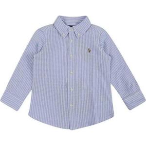 Ralph Lauren Полосатая рубашка весна осень kids' blue