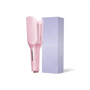 Плойка для завивки локонов водяная волна шерсть крупные завитки долговременная укладка DW RD 877 JUANMEILI, [Pink]Million Negative Ion Hair Care+V-Shaped Deepened Groove