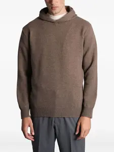 Худи с длинными рукавами и капюшоном Greyed, коричневый