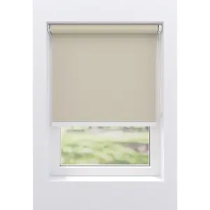 Затемняющая рулонная штора мой дом «Lea», затемняющая, энергосберегающая, с сверлением/без сверления, свободно висит My Home, цвет beige/beige + weiß