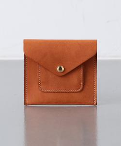 S0092 простой кошелек badalassi/мини-кошелек United Arrows, цвет Md. Brown