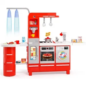 Кухня Molto с подсветкой, звуковой системой и краном, мультиколор