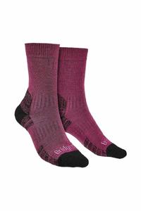 Легкие носки из мериносовой шерсти для походов Bridgedale, розовый