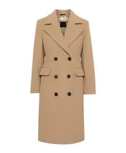 Коричневое пальто с классическим воротником Inwear, коричневый