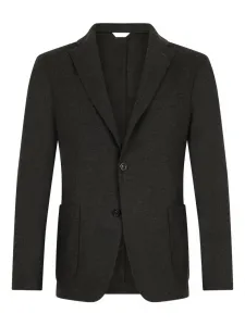 Однобортный пиджак Boglioli, зеленый