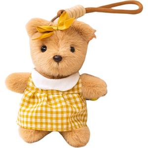 Плюшевый кулон Bear Beni Dolls высотой 15 см BALITU, желтый