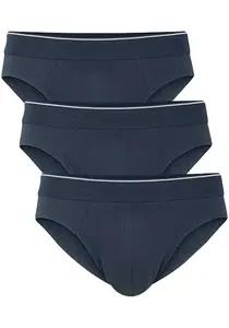 Мини-трусы CALIDA "Pure & Style" (упаковка, 3 шт.), дышащие, быстросохнущие, препятствующие появлению запаха, цвет Indigo Mood