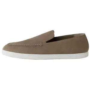 Низкие повседневные туфли Julian, цвет «умбра», мужские HERMES, Original Shoe Box Included