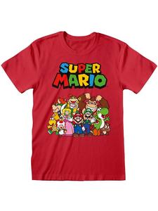 Футболка красного цвета Super Mario