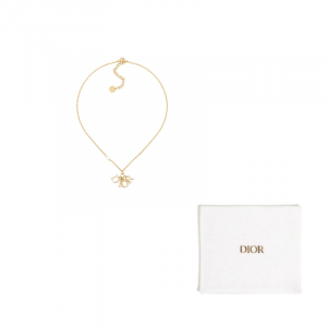 Эволюция: латунные и смоляные колье для женщин Dior, золото