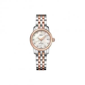 MIDO Часы Women's Baroncelli Watch, White Dial