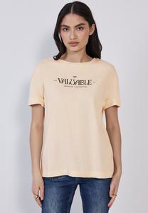 Футболка с принтом Street One Studio, бежевый