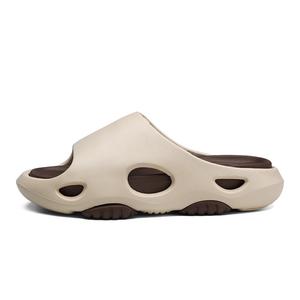 British knights Тапочки-слайды мужские бежево-коричневые с защитой от запаха