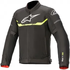 Мужская комбинированная куртка Alpinestars GP Force (черная), Schwarz Gelb Fluo