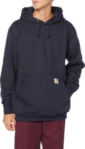 Мужская толстовка с капюшоном Carhartt средней плотности, темно-синий